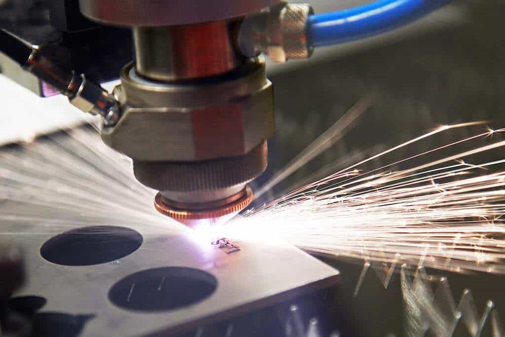 Taglio metalli laser Carpenteria Giovannini Santorso VI